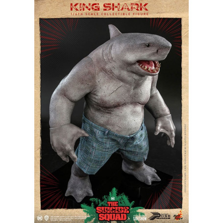 Hot Toys - King Shark Power Pose 1/6 - Suicide Squad
