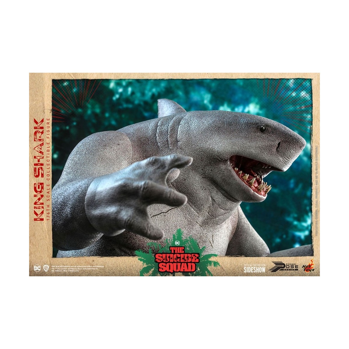 Hot Toys - King Shark Power Pose 1/6 - Suicide Squad