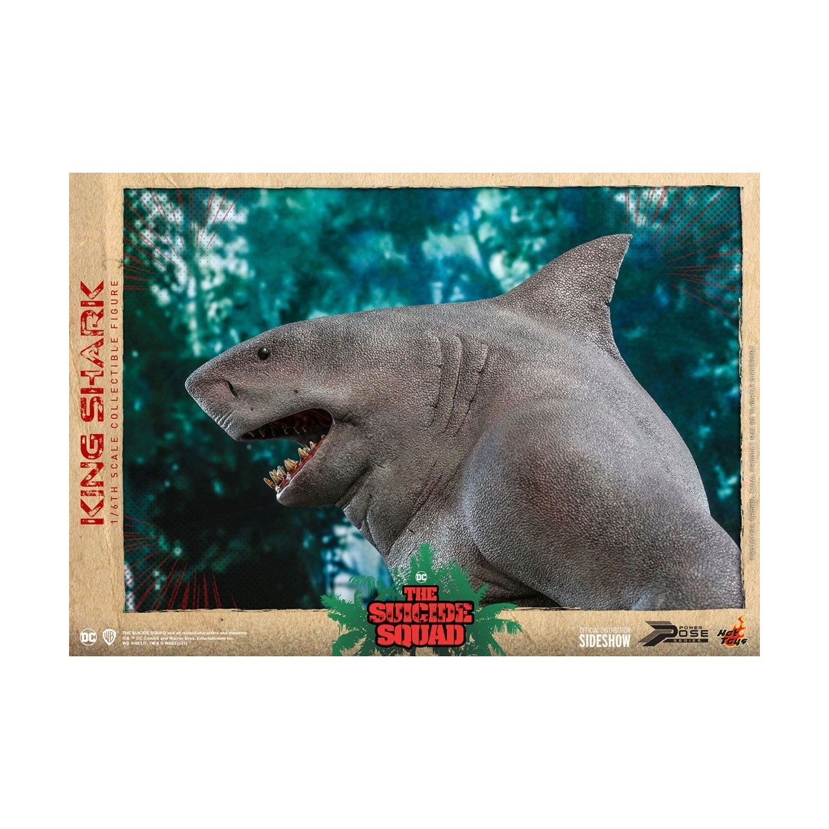 Hot Toys - King Shark Power Pose 1/6 - Suicide Squad