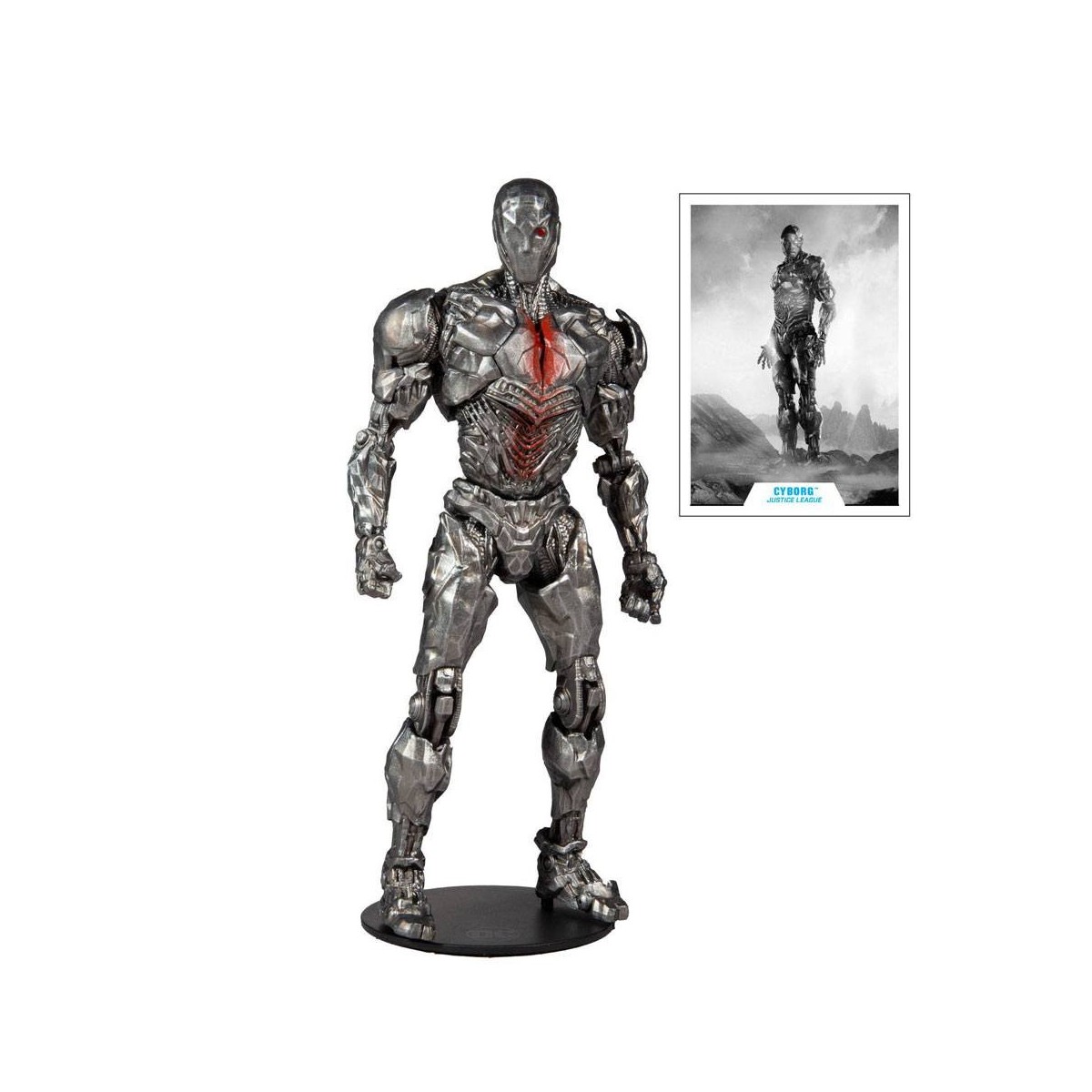 Mc Farlane DC Comics - Cyborg Helmet Version Justice League The Snyder Cut 1/12