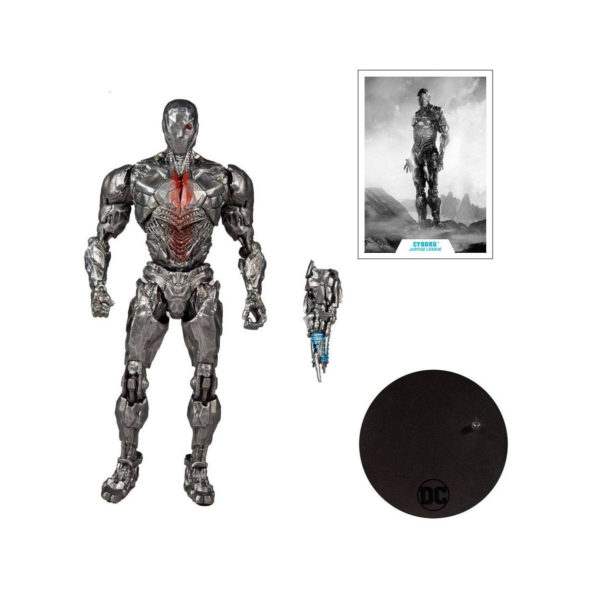 Mc Farlane DC Comics - Cyborg Helmet Version Justice League The Snyder Cut 1/12