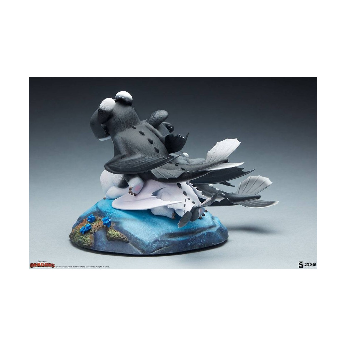 Sideshow Dragons 3 Arrow, Pirouette and Vifagile statuette - The Hidden World