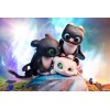 Sideshow Dragons 3 Arrow, Pirouette and Vifagile statuette - The Hidden World