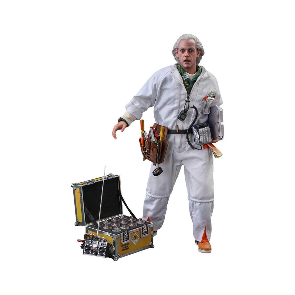 Hot Toys Back to the Future Doc Brown Deluxe Figure 1/6