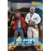 Hot Toys Back to the Future Doc Brown Deluxe Figure 1/6
