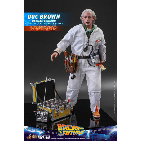 Hot Toys Back to the Future Doc Brown Deluxe Figure 1/6