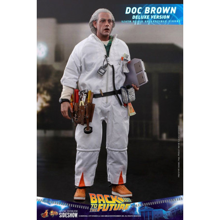 Hot Toys Back to the Future Doc Brown Deluxe Figure 1/6