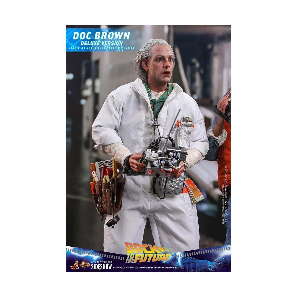 Hot Toys Back to the Future Doc Brown Deluxe Figure 1/6
