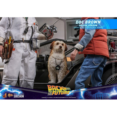 Hot Toys Back to the Future Doc Brown Deluxe Figure 1/6