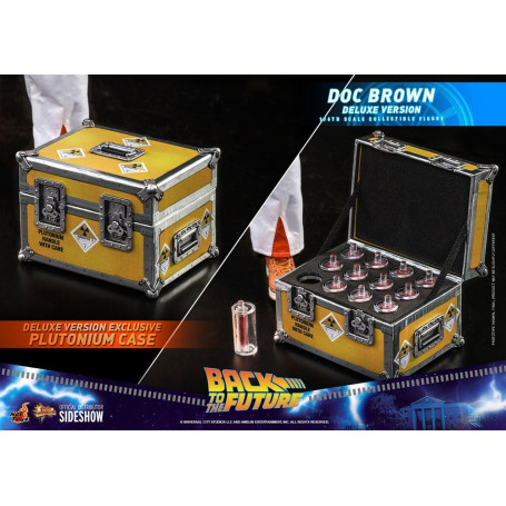Hot Toys Back to the Future Doc Brown Deluxe Figure 1/6