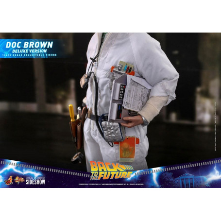 Hot Toys Back to the Future Doc Brown Deluxe Figure 1/6