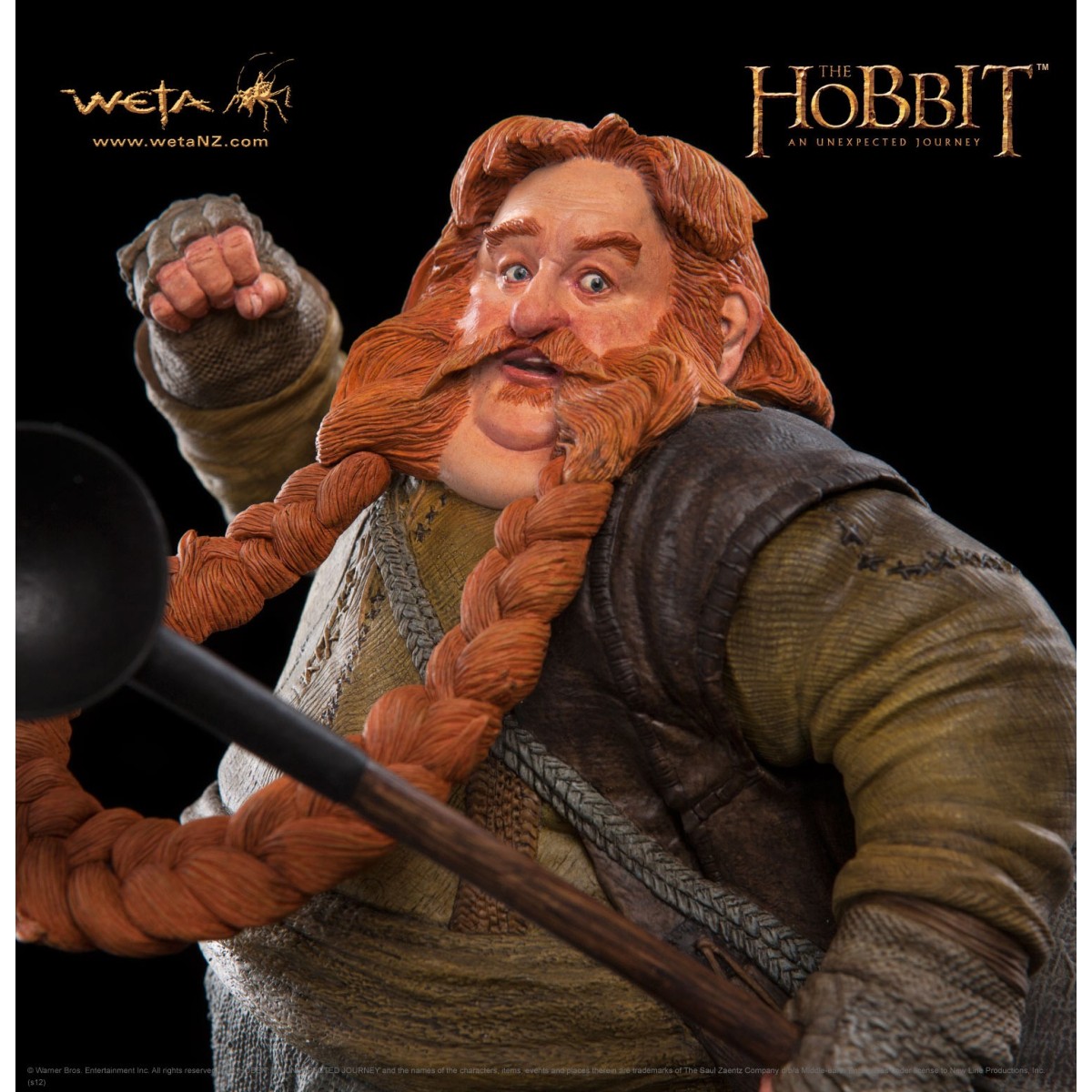 Weta Le Hobbit statue 1/6 Bombur 24 cm