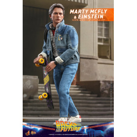 Hot Toys Retour vers le futur Marty McFly figurine 1/6