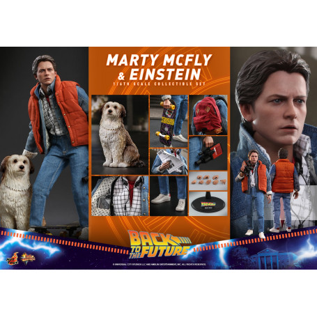 Hot Toys Retour vers le futur Marty McFly figurine 1/6