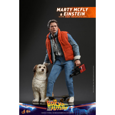 Hot Toys Retour vers le futur Marty McFly figurine 1/6