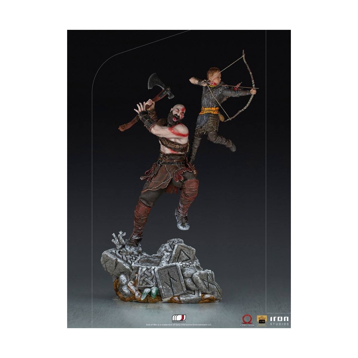 Iron Studios - God of War - Kratos & Atreus V2 - BDS Art Scale 1/10