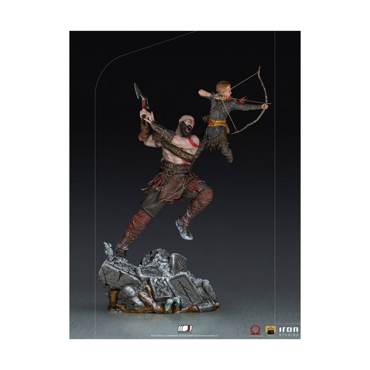 Iron Studios - God of War - Kratos & Atreus V2 - BDS Art Scale 1/10