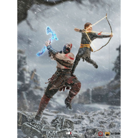 Iron Studios - God of War - Kratos & Atreus V2 - BDS Art Scale 1/10
