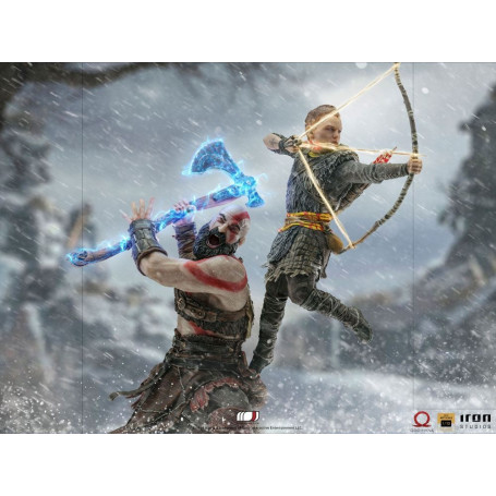 Iron Studios - God of War - Kratos & Atreus V2 - BDS Art Scale 1/10
