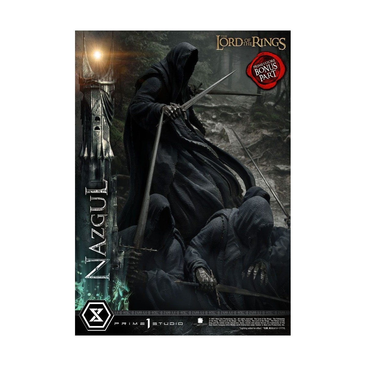 Prime 1 Studio - Nazgul Bonus Version 1/4 - LOTR - The Lord of the Rings