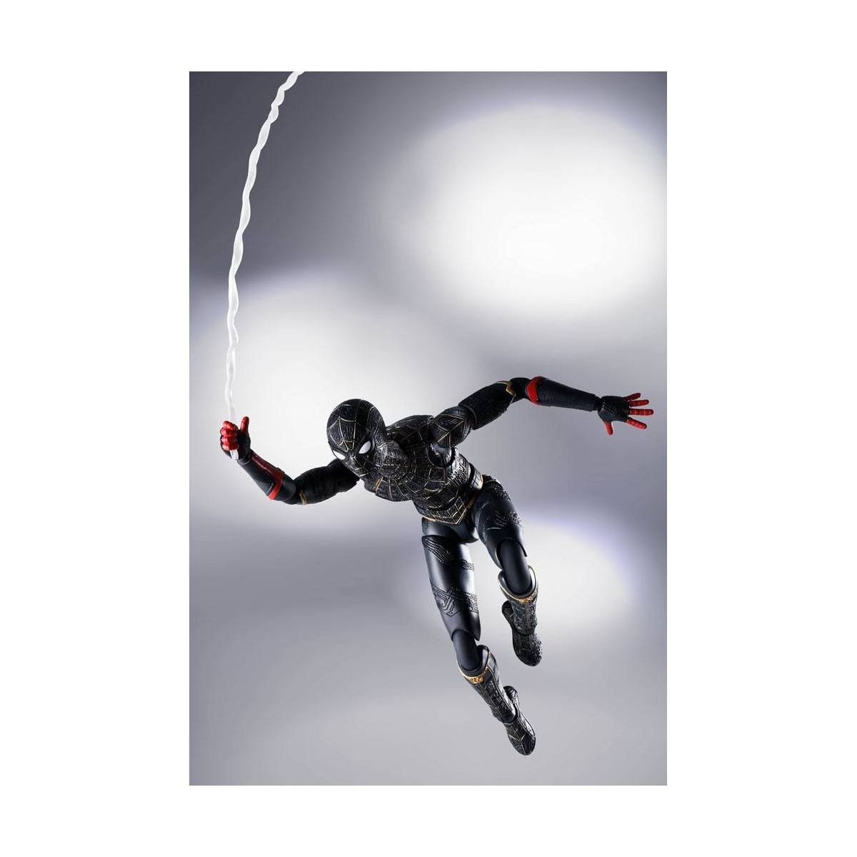 Tamashii - Marvel - Spider-Man Black & Gold Suit (Special Set) - No Way Home - SH Figuarts