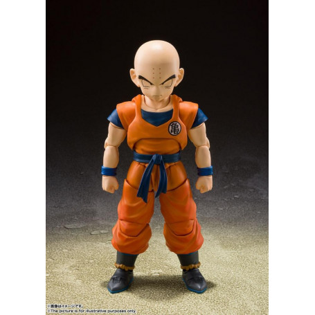Bandai Tamashii - DRAGON BALL Z - Krillin Earth's Strongest Man - SHF SHFiguarts - Krilin - Kulilin - Kuririn