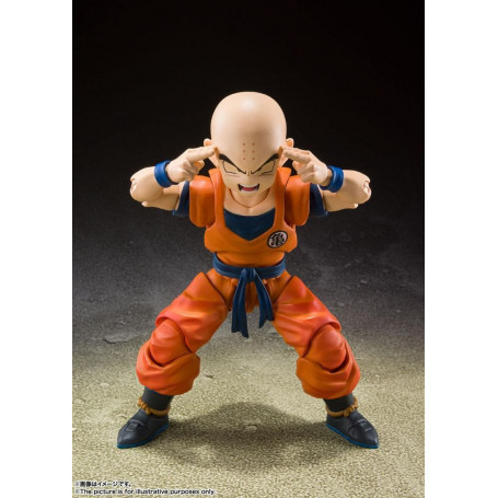 Bandai Tamashii - DRAGON BALL Z - Krillin Earth's Strongest Man - SHF SHFiguarts - Krilin - Kulilin - Kuririn
