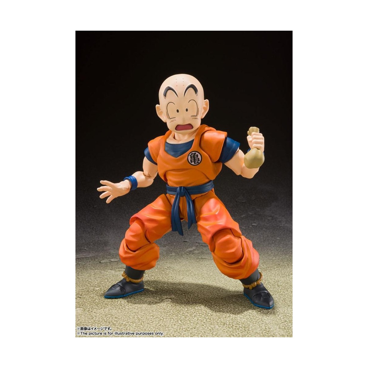 Bandai Tamashii - DRAGON BALL Z - Krillin Earth's Strongest Man - SHF SHFiguarts - Krilin - Kulilin - Kuririn