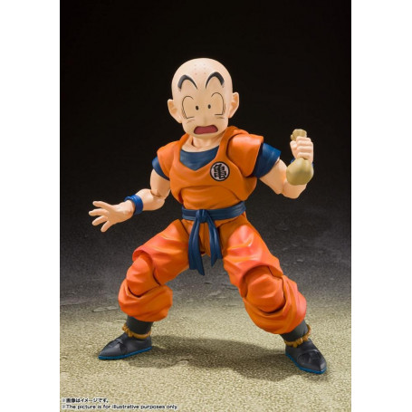 Bandai Tamashii - DRAGON BALL Z - Krillin Earth's Strongest Man - SHF SHFiguarts - Krilin - Kulilin - Kuririn
