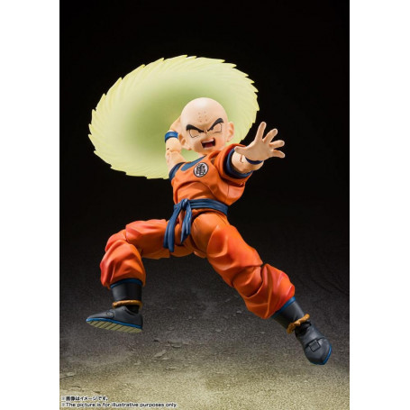 Bandai Tamashii - DRAGON BALL Z - Krillin Earth's Strongest Man - SHF SHFiguarts - Krilin - Kulilin - Kuririn