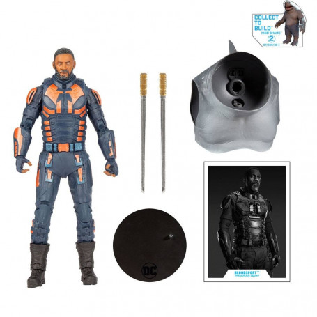 Mc Farlane DC Multiverse Bloodsport (Unmasked) - Build A - The Suicide Squad