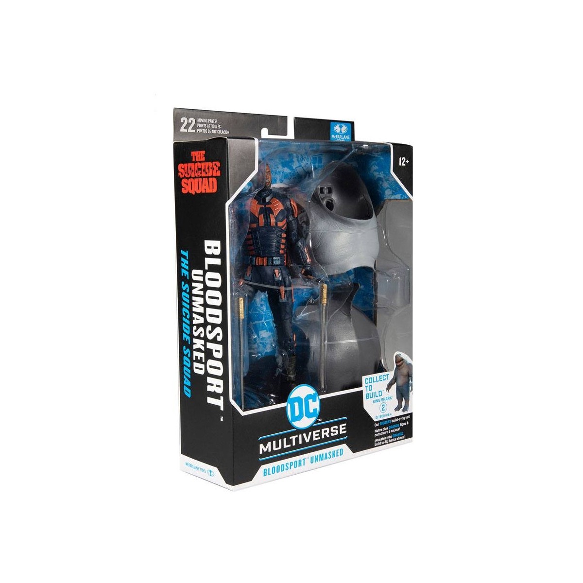 Mc Farlane DC Multiverse Bloodsport (Unmasked) - Build A - The Suicide Squad