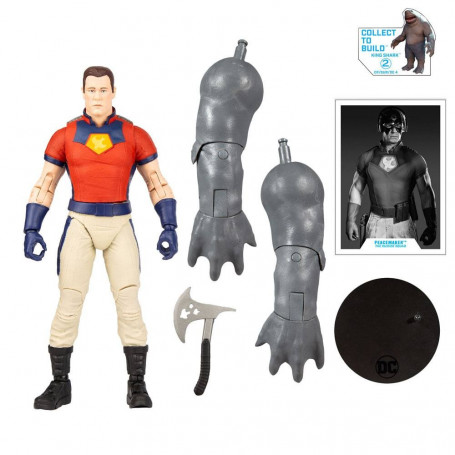 Mc Farlane DC Multiverse Peace Maker (Unmasked) - Build A - The Suicide Squad