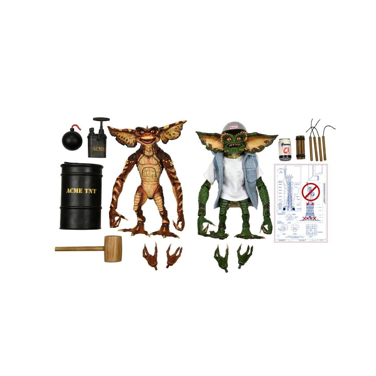 Neca - Gremlins 2 pack - Ultimate Demolition Gremlins