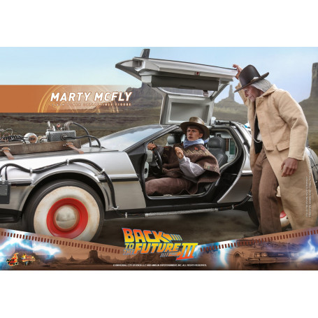 Hot Toys Back to the Future 3 - Marty McFly Movie masterpiece 1/6