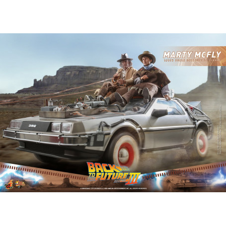 Hot Toys Back to the Future 3 - Marty McFly Movie masterpiece 1/6