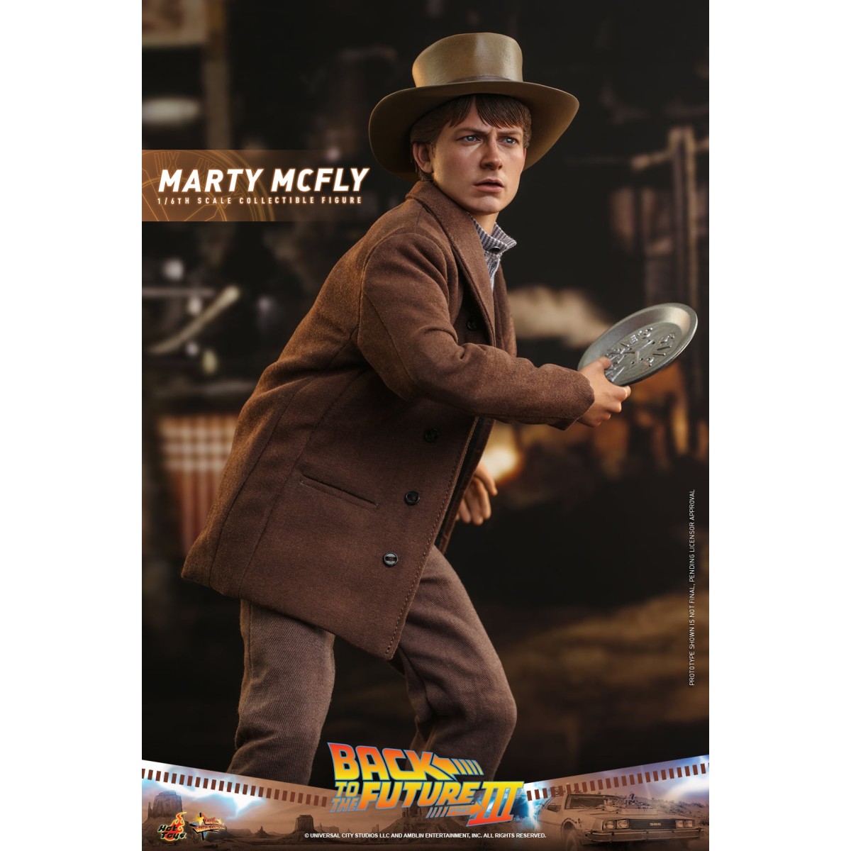 Hot Toys Back to the Future 3 - Marty McFly Movie masterpiece 1/6