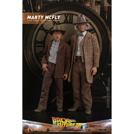 Hot Toys Back to the Future 3 - Marty McFly Movie masterpiece 1/6