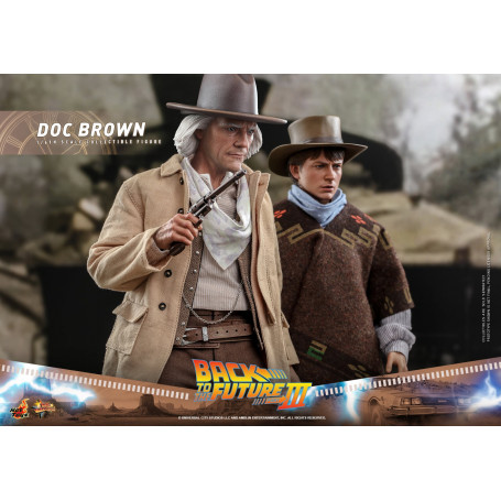 Hot Toys Back to the Future 3 - Doc Brown Movie masterpiece 1/6