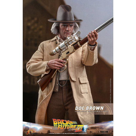 Hot Toys Back to the Future 3 - Doc Brown Movie masterpiece 1/6