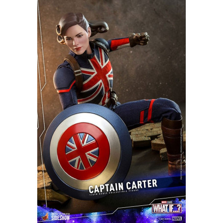 Hot Toys Movie Masterpiece - What If...?  Captain Carter Figurine 1/6