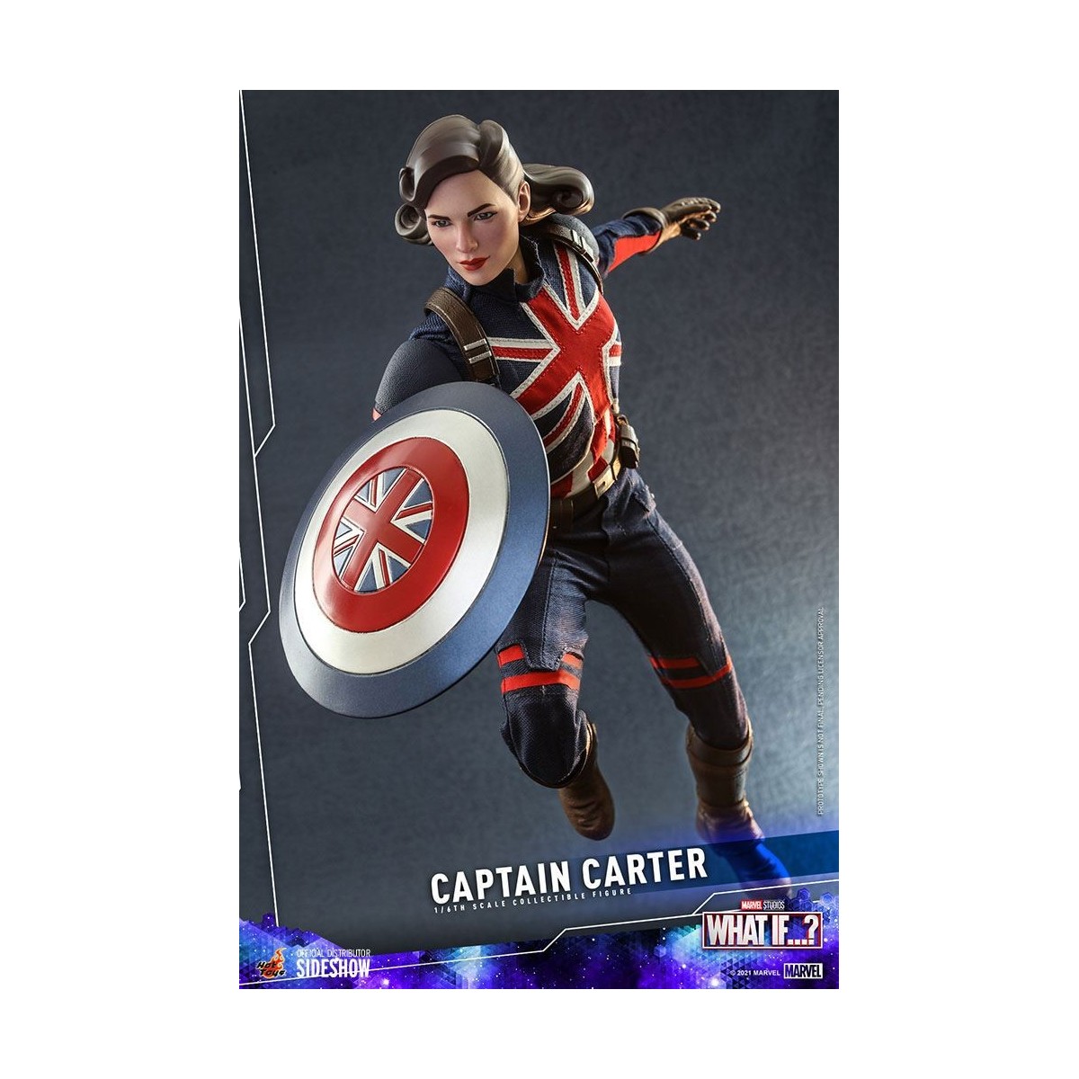 Hot Toys Movie Masterpiece - What If...?  Captain Carter Figurine 1/6