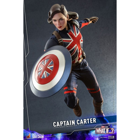 Hot Toys Movie Masterpiece - What If...?  Captain Carter Figurine 1/6