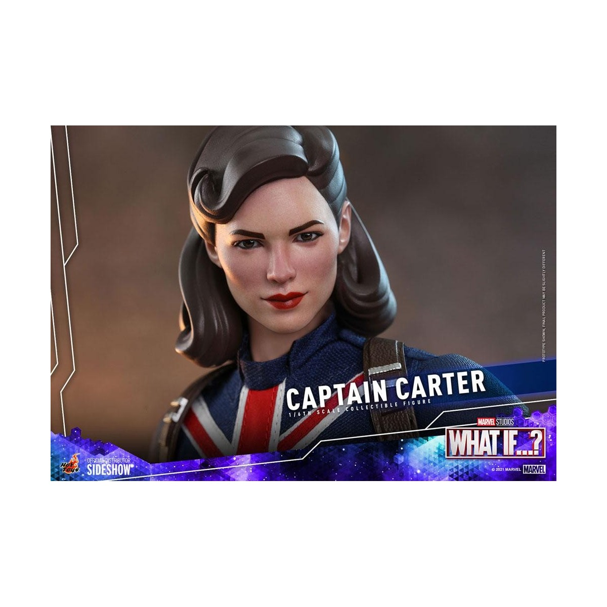 Hot Toys Movie Masterpiece - What If...?  Captain Carter Figurine 1/6
