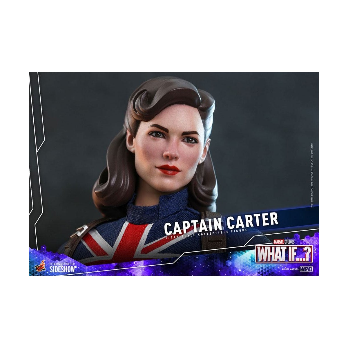 Hot Toys Movie Masterpiece - What If...?  Captain Carter Figurine 1/6