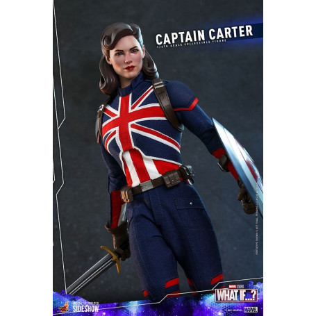 Hot Toys Movie Masterpiece - What If...?  Captain Carter Figurine 1/6