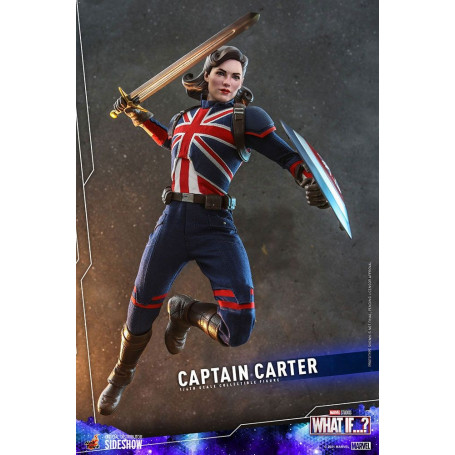 Hot Toys Movie Masterpiece - What If...?  Captain Carter Figurine 1/6