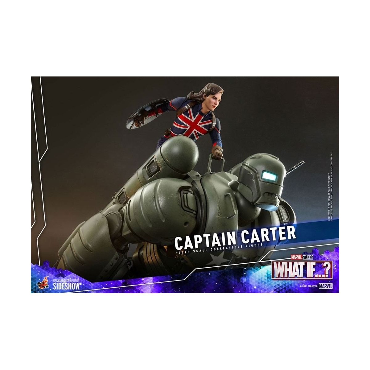 Hot Toys Movie Masterpiece - What If...?  Captain Carter Figurine 1/6