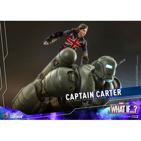Hot Toys Movie Masterpiece - What If...?  Captain Carter Figurine 1/6