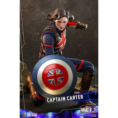 Hot Toys Movie Masterpiece - What If...?  Captain Carter Figurine 1/6